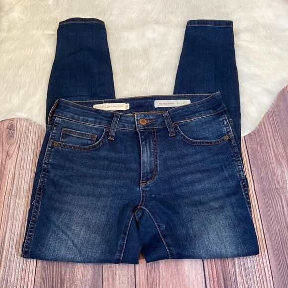 Pilcro and the Letterpress Mid-Rise Skinny - Picture 1 of 7
